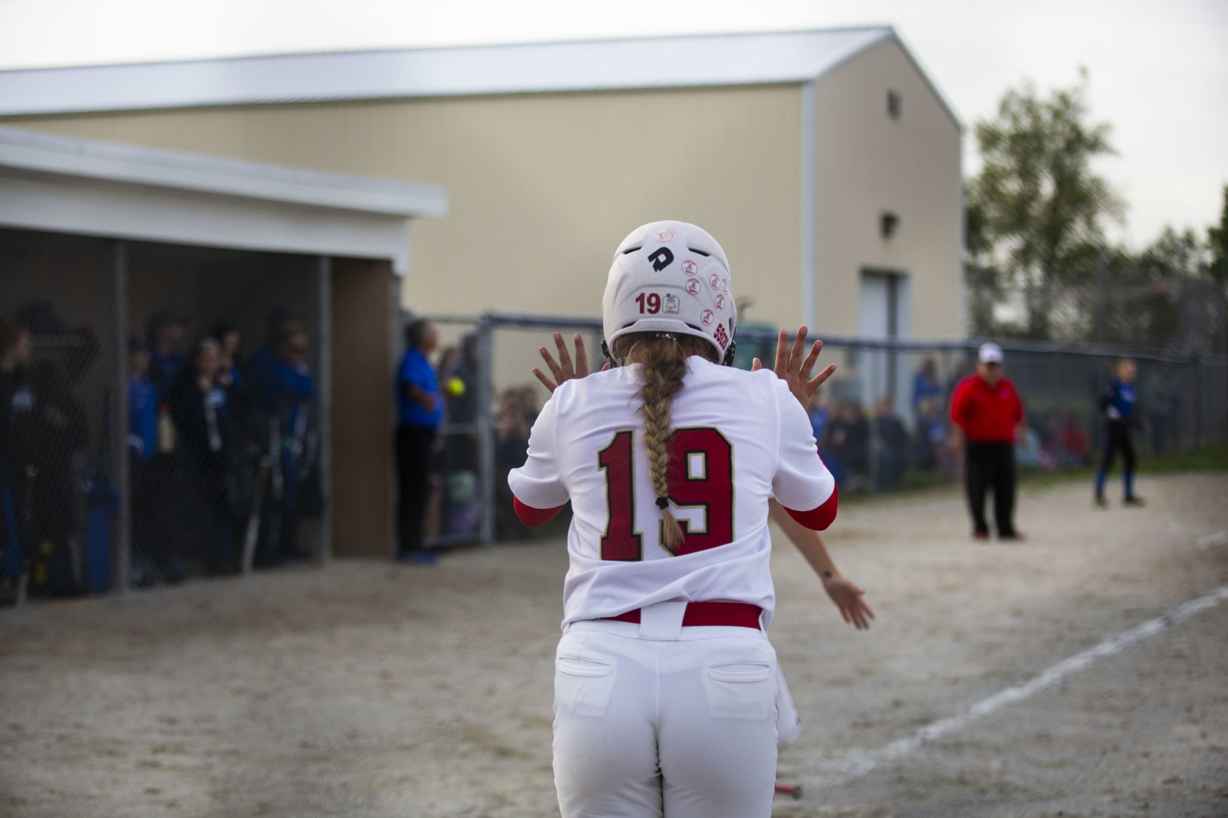 Softball match between Boone Grove and Andrean
